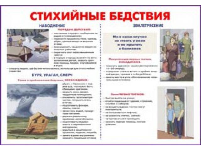 Стихийные бедствия