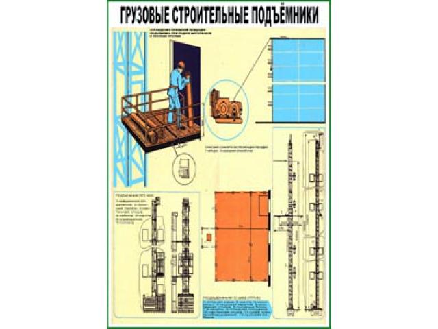 Грузовые строительные подъемники