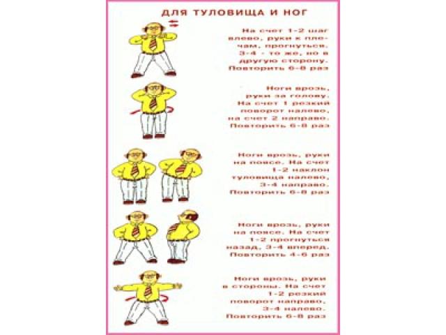 Комплекс упражн для туловища
