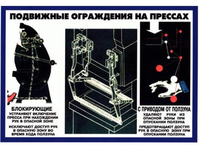 ГОРИЗОНТ Подвижные ограждения на прессах